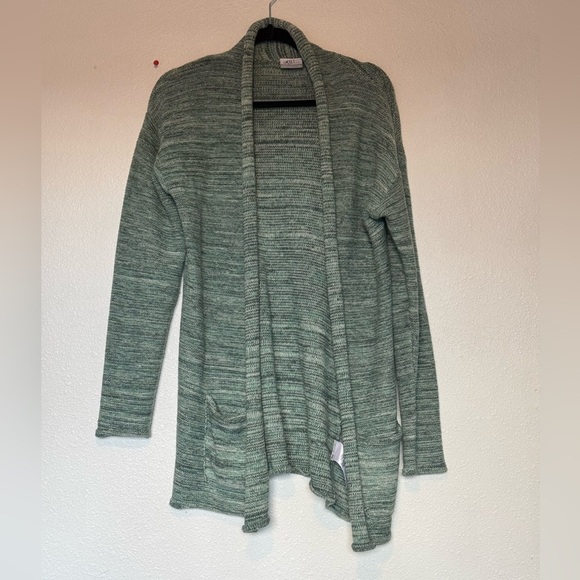 Columbia Sweaters - Columbia cardigan knitted blue green flowy with pockets warm cozy size Small